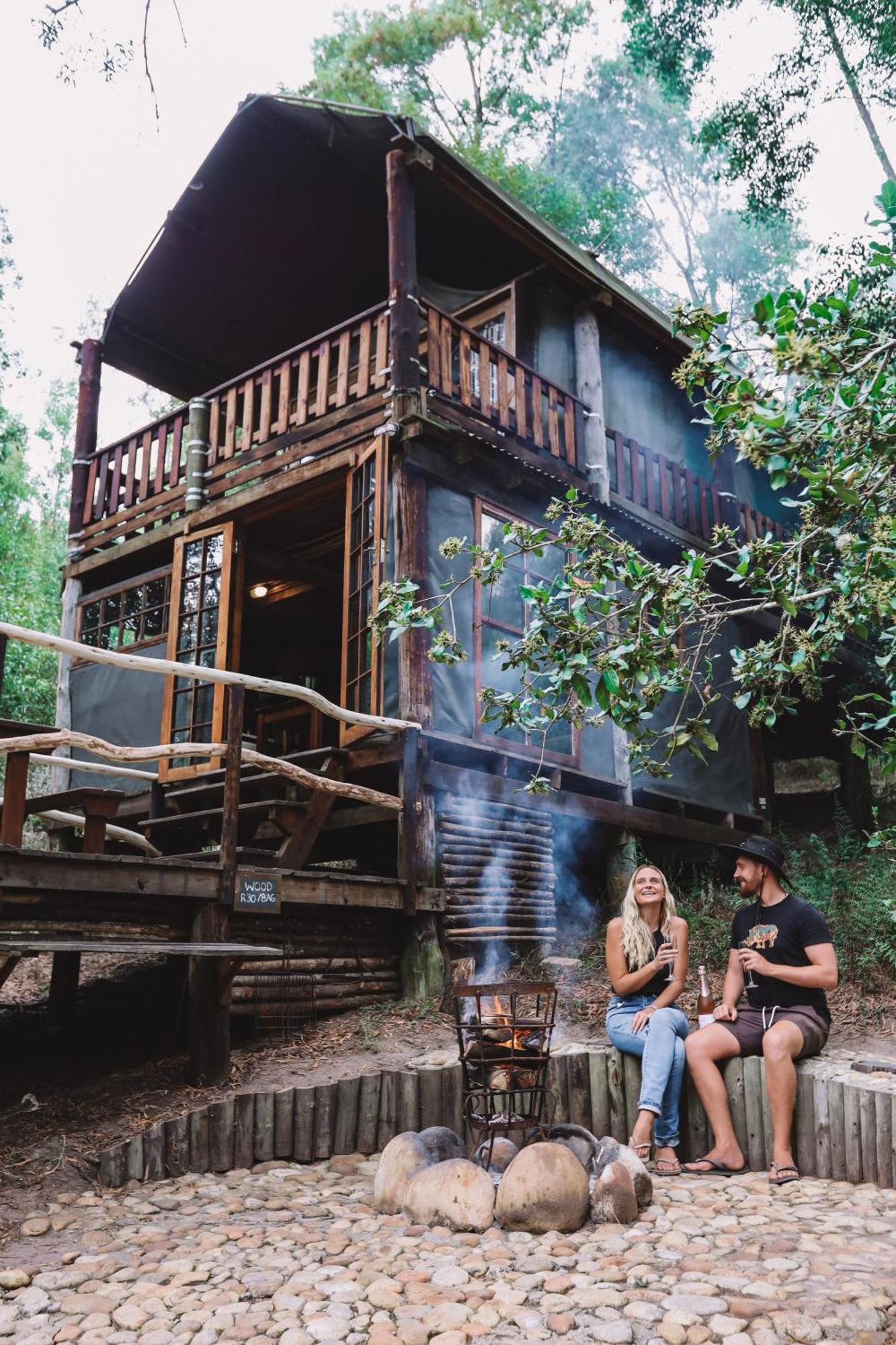 Fernhill Tented Treehouses Rheenendal Экстерьер фото